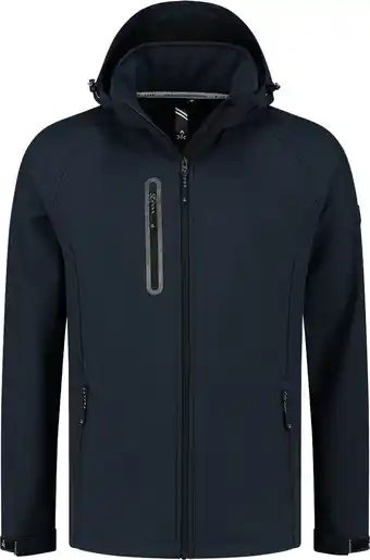 Bol.com Kjelvik Kevan Softshelljas Heren - Maat XS aanbieding