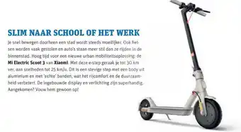 MediaMarkt Xiaomi Mi Electric Scoot 3 aanbieding