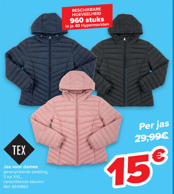 Carrefour Jas voor dames aanbieding