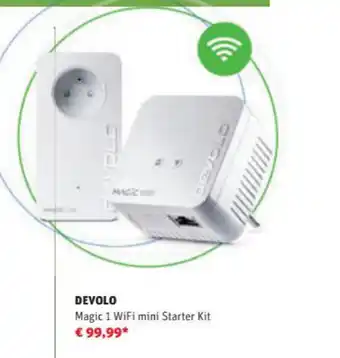 MediaMarkt Devolo Magic 1 WiFi mini Starter Kit aanbieding