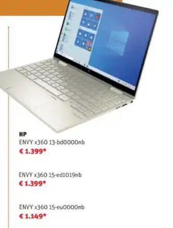 MediaMarkt HP ENVY x360 13-bd0000nb aanbieding