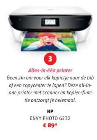 MediaMarkt HP ENVY Photo 6232 aanbieding