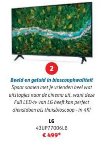 MediaMarkt LG 43UP77006LB aanbieding