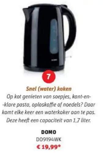MediaMarkt DOMO D09194WK aanbieding