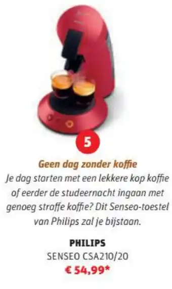 MediaMarkt Philips SENSEO CSA210/20 aanbieding