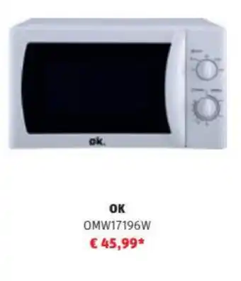 MediaMarkt OK OMW17196W aanbieding