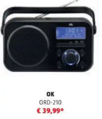 MediaMarkt OK ORD-210 aanbieding