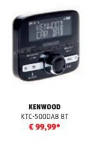 MediaMarkt Kenwood KTC-500DAB BT aanbieding