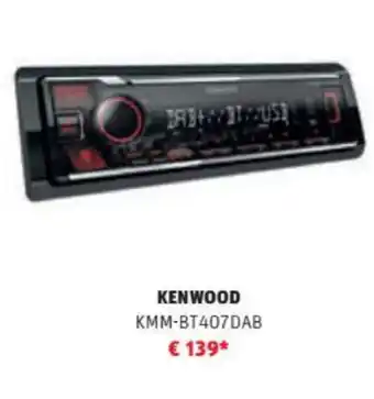 MediaMarkt Kenwood KMM-BT407DAB aanbieding