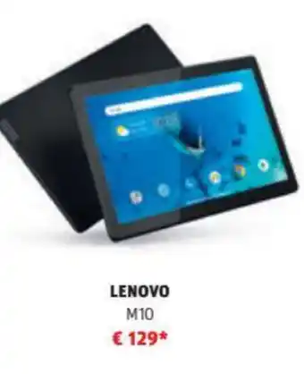 MediaMarkt Lenovo M10 aanbieding