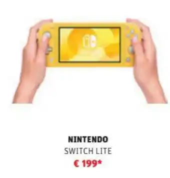 MediaMarkt Nintendo Switch Lite aanbieding