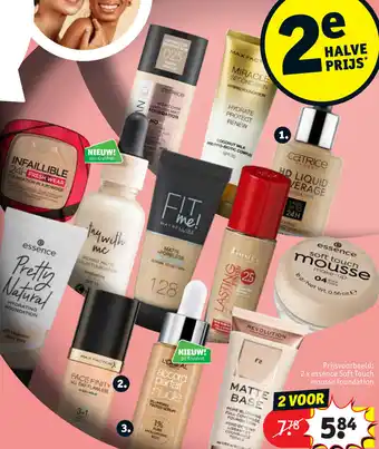 Soft Touch mousse foundation