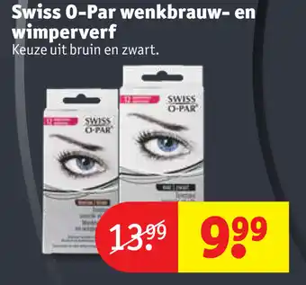 Swiss 0-Par wenkbrauw- en wimperverf