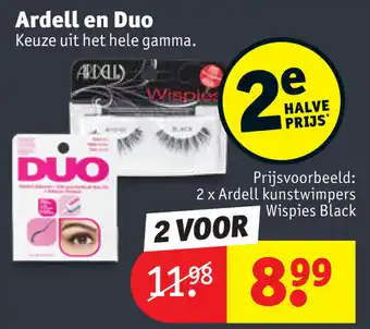 Kruidvat Ardell en Duo aanbieding