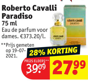 Roberto Cavalli Paradiso 75ml