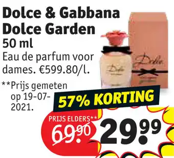 Kruidvat Dolce & Gabbana Dolce Garden 50ml aanbieding