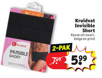 Kruidvat Kruidvat Invisible Short aanbieding