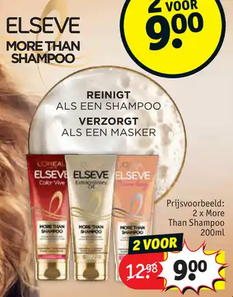 Kruidvat Elseve Shampoo aanbieding
