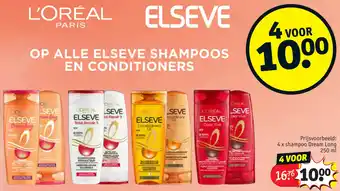 Kruidvat Elseve Dream Long shampoo 250ml aanbieding