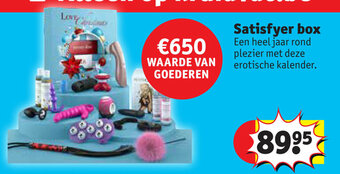 Kruidvat Satisfyer Box aanbieding