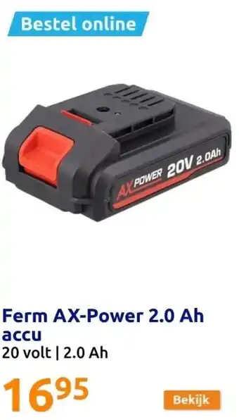 Ferm AX-Power 2.0 Ah accu