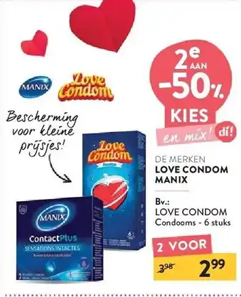 LOVE CONDOM Condooms - 6 stuks