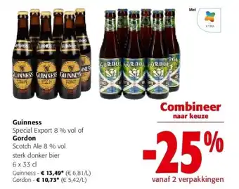 Colruyt Guinness Special Export 8 % vol aanbieding