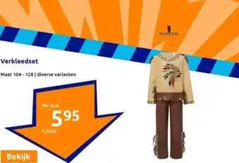 Action Verkleedset aanbieding