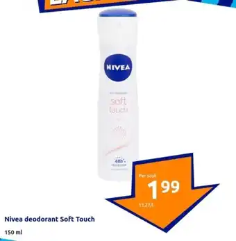 Action Nivea deodorant Soft Touch aanbieding