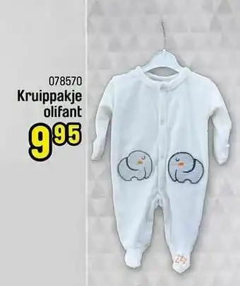 Kruippakje olifant