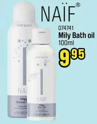 Mily bath oil