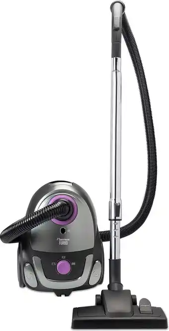 Bol.com Bestron Stofzuiger met zak, inclusief 3 stofzuigerzakken, 94cm telescoopbuis & 7.5m actieradius, met uitwasbare HEPA12 & Micr aanbieding