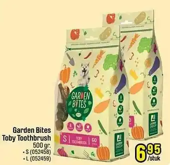 Happyland Garden bites toby toothbrush aanbieding