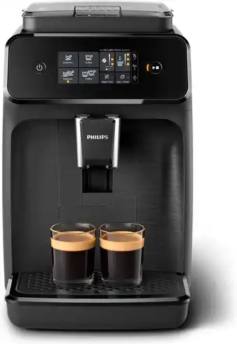 Bol.com Philips series 1200 - EP1200/00 - Espressomachine - Mat Zwart aanbieding