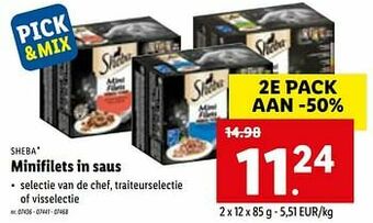 Lidl Minifilets in saus aanbieding