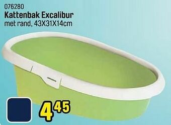 Happyland Kattenbak excalibur aanbieding