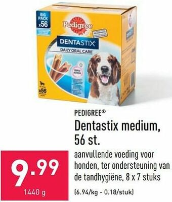 ALDI Dentastix medium aanbieding