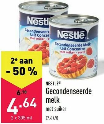 ALDI Gecondenseerde melk aanbieding
