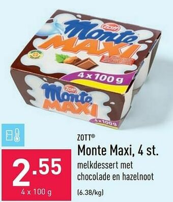 ALDI Monte maxi aanbieding