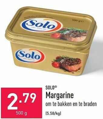 ALDI Margarine aanbieding