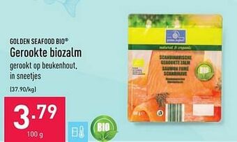 ALDI Gerookte biozalm aanbieding