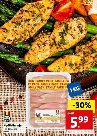 Lidl Kipfilethaasjes aanbieding
