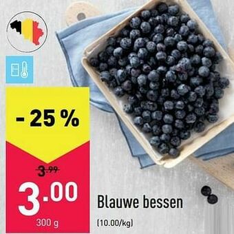 ALDI Blauwe bessen aanbieding