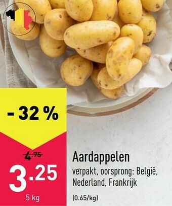 ALDI Aardappelen aanbieding