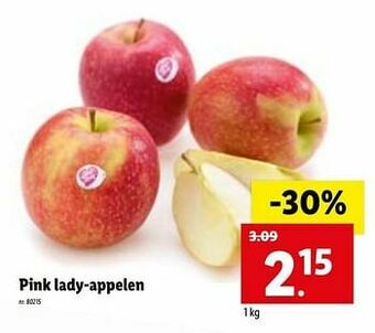 Lidl Pink lady-appelen aanbieding
