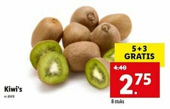 Lidl Kiwi‘s aanbieding