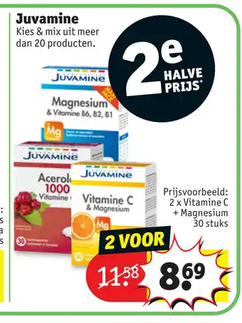 Kruidvat Juvamine 30 stuks 2 voor aanbieding