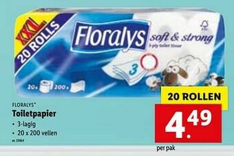 Lidl Toiletpapier aanbieding