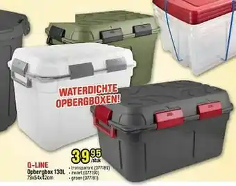 Happyland Q-line opbergbox aanbieding