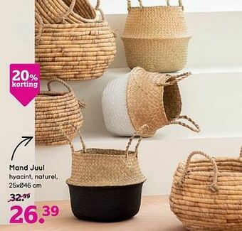 Leen Bakker Mand juul aanbieding